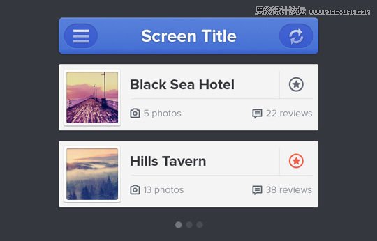 20套新鮮出爐的網頁和移動UI模板PSD素材