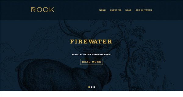 20個配色非常暗的網頁設計作品欣賞