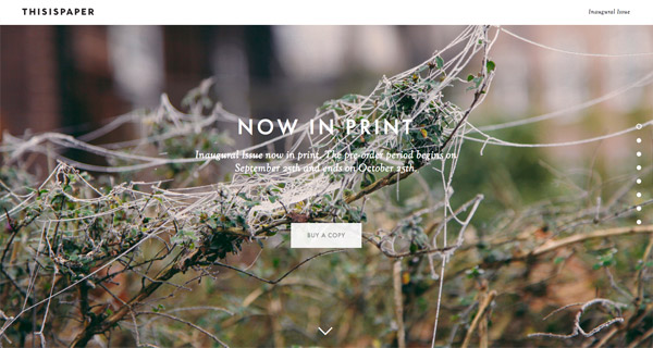 25個使用全屏照片的網頁設計欣賞