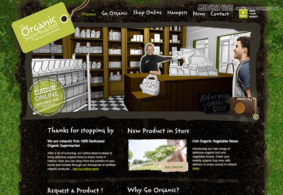 網頁設計配色剖析之綠色使用技巧