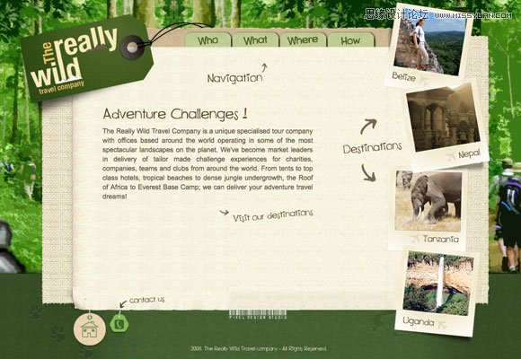 網頁設計配色剖析之綠色使用技巧