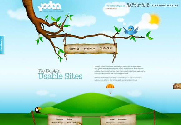 網頁設計配色剖析之綠色使用技巧