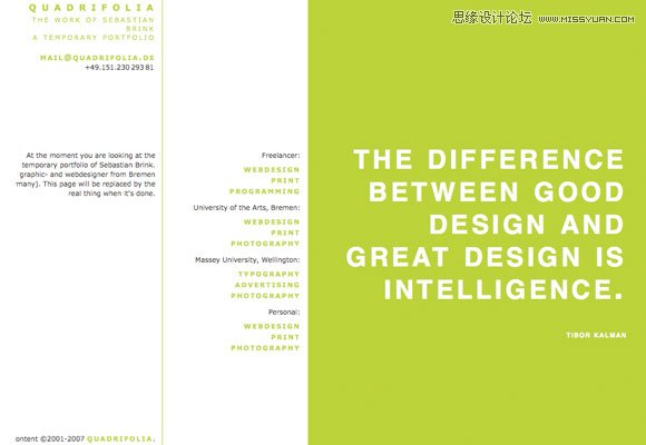 網頁設計配色剖析之綠色使用技巧