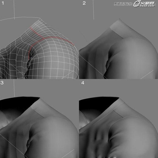 3ds Max制作傲慢的國外小孩教程