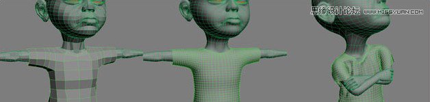 3ds Max制作傲慢的國外小孩教程