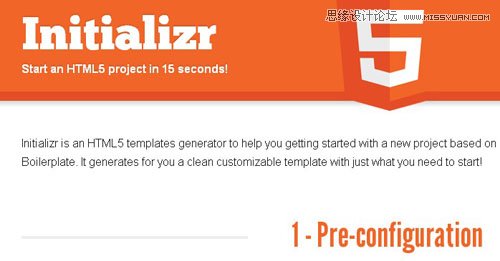 值得網(wǎng)頁開發(fā)人員收藏的16款HTML5工具