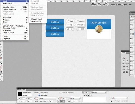 Fireworks打造專屬的UI套件教程