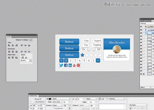 Fireworks打造專屬的UI套件教程