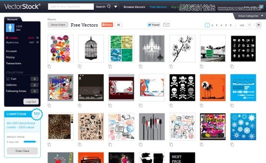 13個(gè)設(shè)計(jì)師必備的的矢量素材下載站