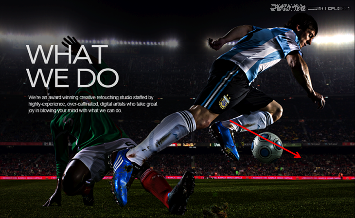 運用視覺表現建立網頁的信息層級