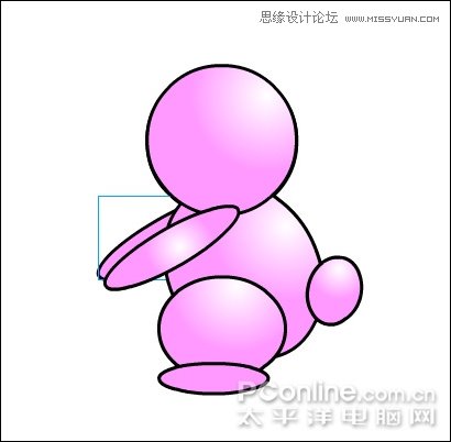 Flash制作可愛的小兔子蹺蹺板動畫