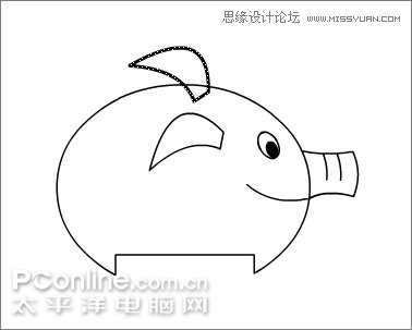 Flash制作有趣的親嘴豬動畫教程