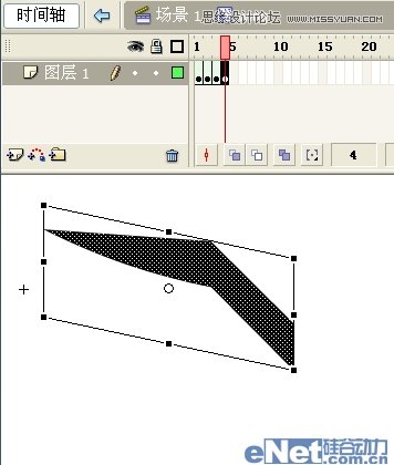 Flash教你如何制作蝙蝠在月夜里飛翔