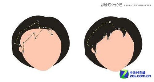 Coreldraw打造可愛的大眼美女形象教程