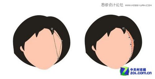 Coreldraw打造可愛的大眼美女形象教程