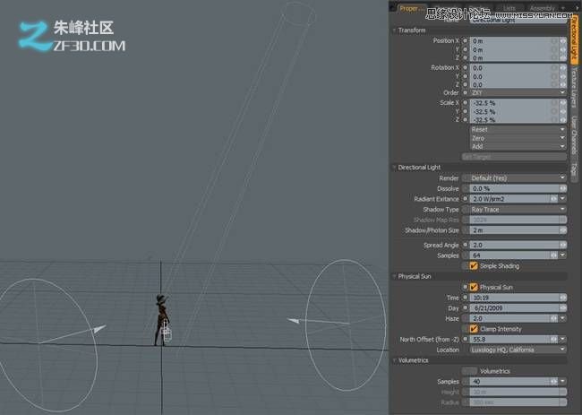 MAYA和MODO制作盛夏海邊唯美的女孩