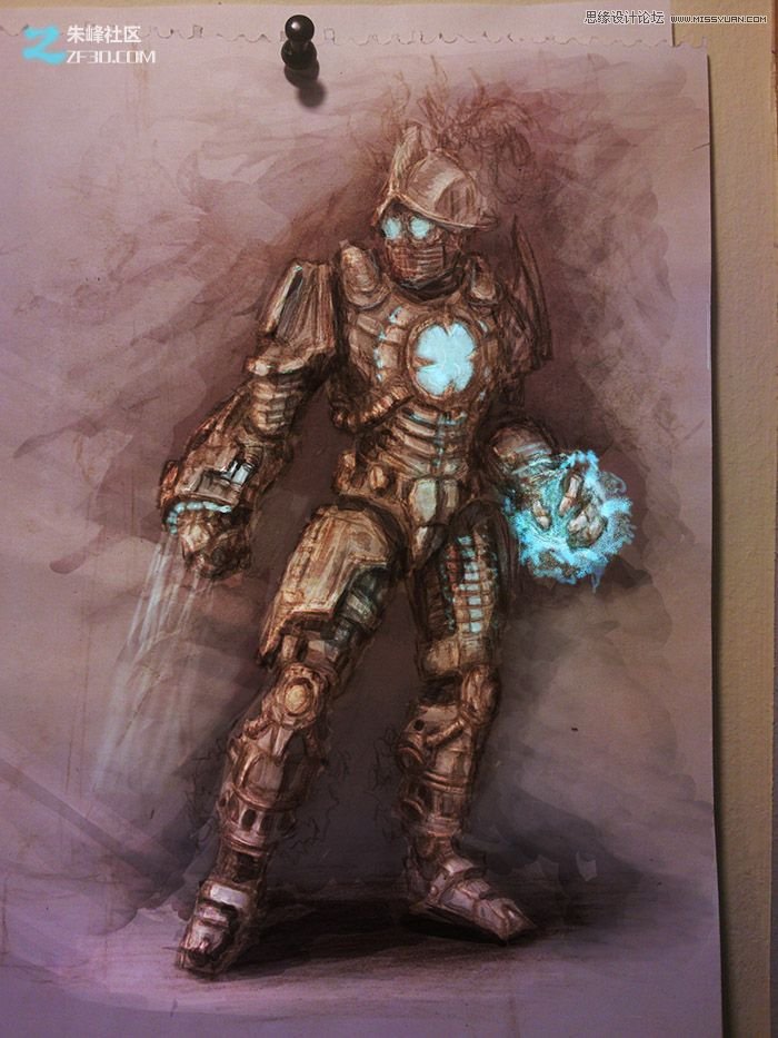 MAMY繪制游戲中的魔法機器人實例