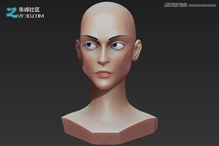 MAYA結合ZBRUSH制作美女殺手CG人物