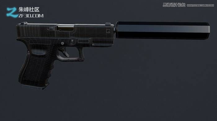 MAYA結合ZBRUSH制作美女殺手CG人物