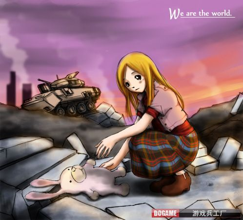 Painter繪制悲傷的女孩實例教程