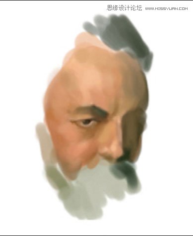 Painter繪制準備拿著斧頭的男巫教程