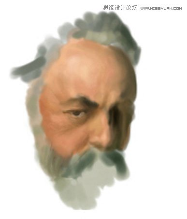 Painter繪制準備拿著斧頭的男巫教程