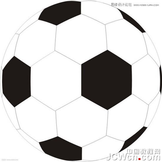 CorelDRAW巧用魚(yú)眼工具運(yùn)用制作足球技巧