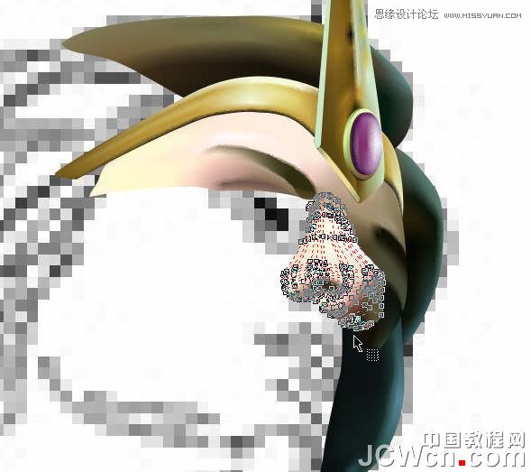 CorelDRAW巧用網格工具繪制惡魔谷插畫