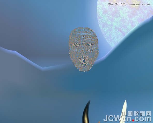 CorelDRAW巧用網格工具繪制惡魔谷插畫