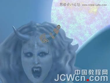 CorelDRAW巧用網格工具繪制惡魔谷插畫