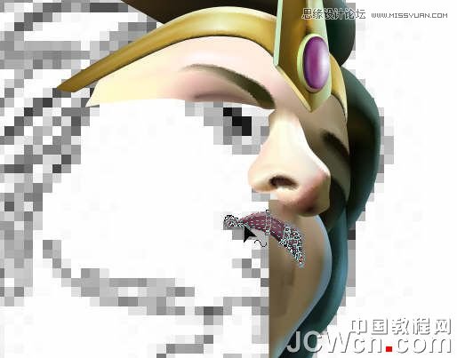 CorelDRAW巧用網格工具繪制惡魔谷插畫