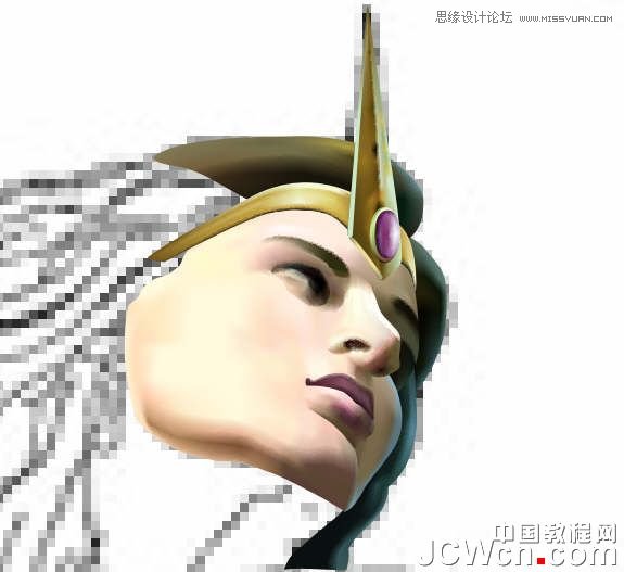 CorelDRAW巧用網格工具繪制惡魔谷插畫