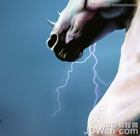 CorelDRAW巧用網格工具繪制惡魔谷插畫