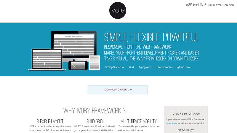 40款為響應(yīng)式網(wǎng)站而生的柵格神器分享