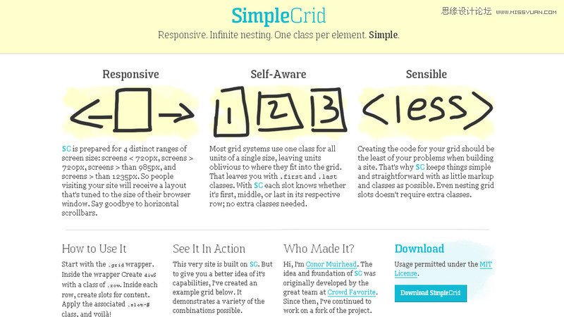 40款為響應(yīng)式網(wǎng)站而生的柵格神器分享