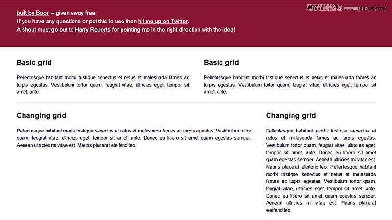 40款為響應(yīng)式網(wǎng)站而生的柵格神器分享