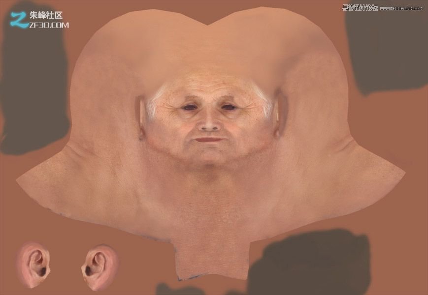 3dmax制作歐洲風格的老國王教程