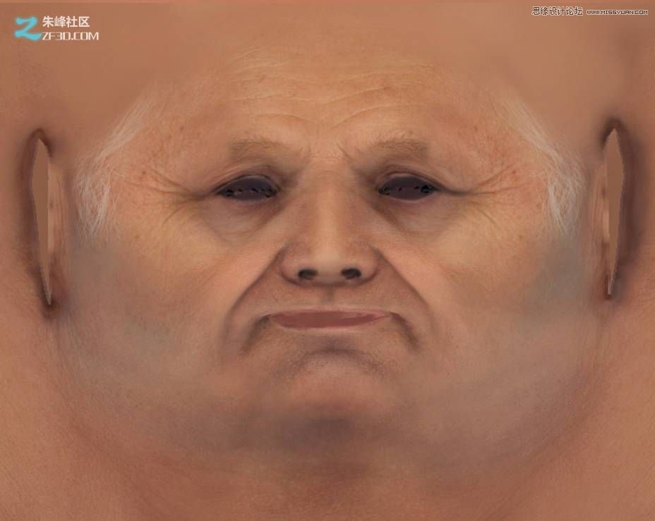 3dmax制作歐洲風格的老國王教程