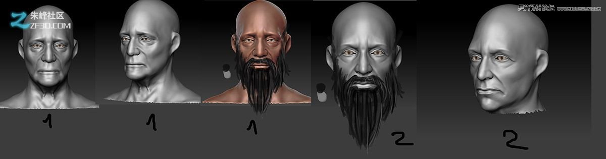 3dmax制作歐洲風格的老國王教程