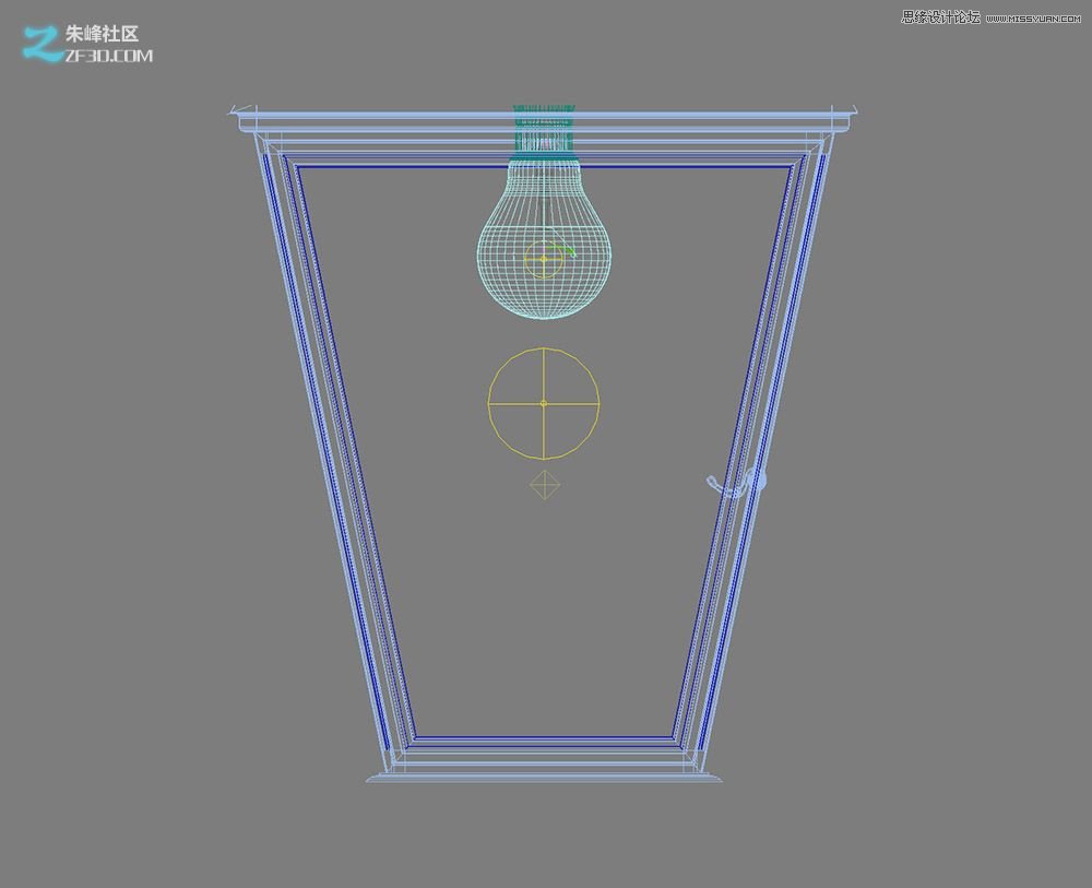 3dmax制作歐式風格的墻壁路燈效果
