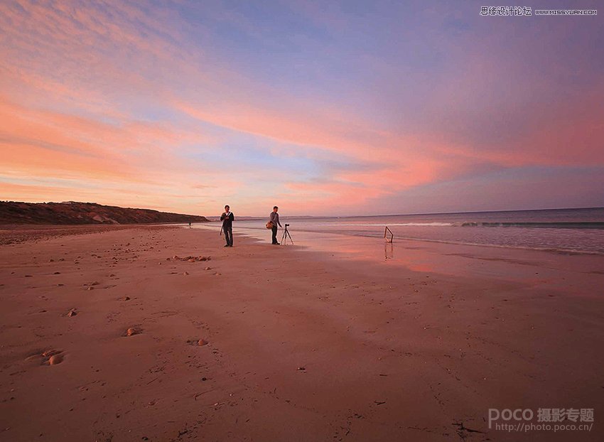 詳細解析海灘日出美景實拍及后期教程分享