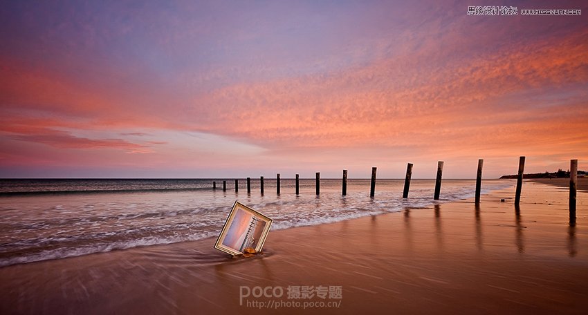 詳細解析海灘日出美景實拍及后期教程分享