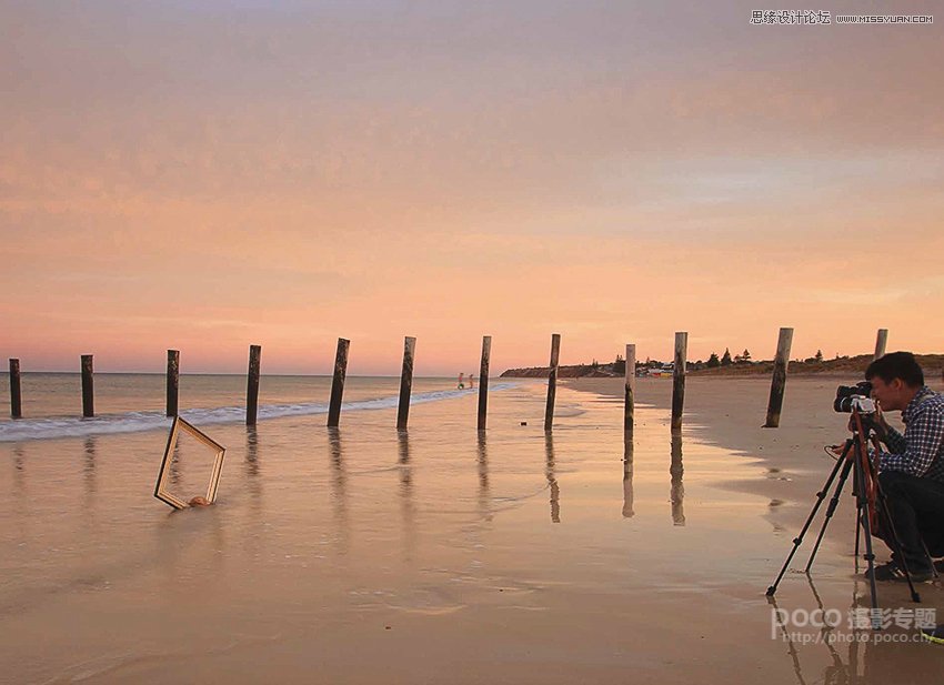 詳細解析海灘日出美景實拍及后期教程分享