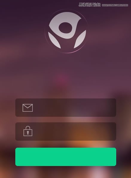 Fireworks設計一個扁平化風格的登錄界面