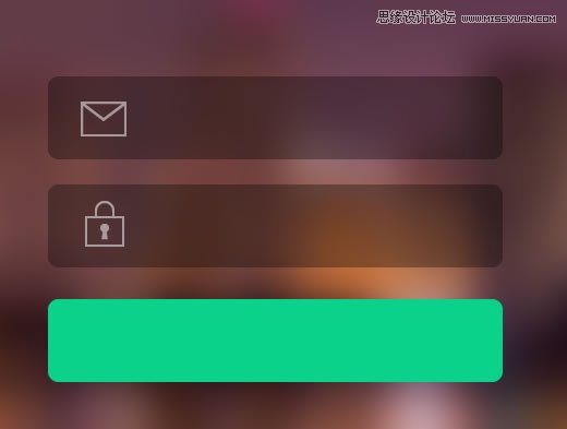 Fireworks設計一個扁平化風格的登錄界面