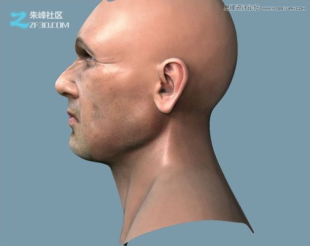 3DMAX制作科技獨眼怪人建模教程