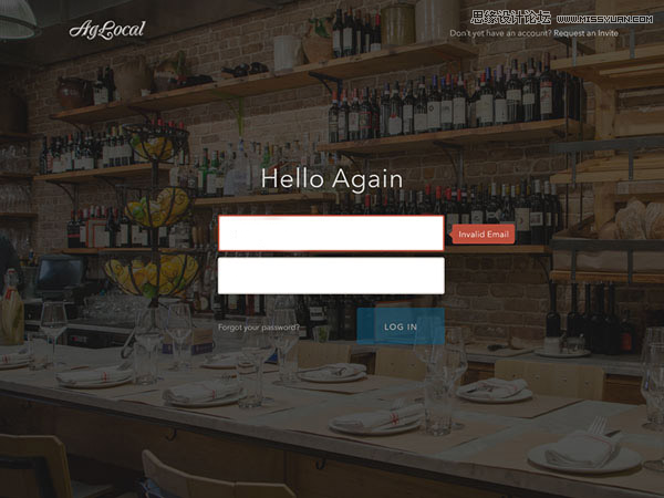 詳細(xì)解析網(wǎng)站登錄界面設(shè)計(jì)心得