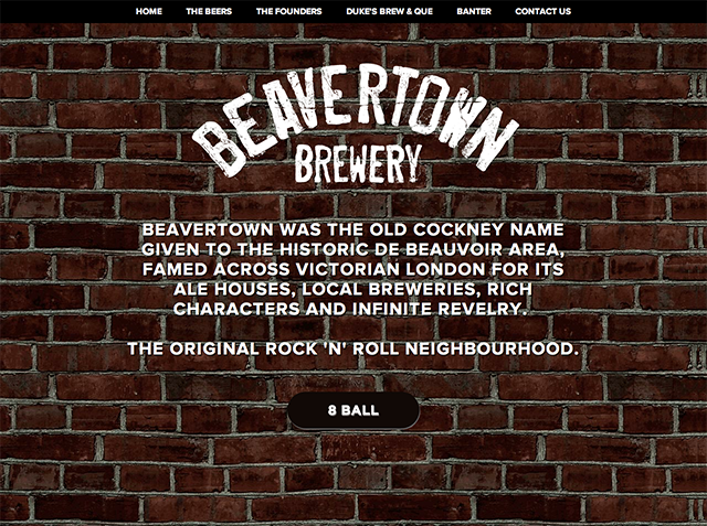 精選國外簡潔大氣的單色網頁設計欣賞