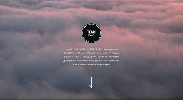 精選國外簡潔大氣的單色網頁設計欣賞