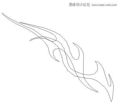 CorelDraw繪制時尚的蝴蝶花紋圖案教程